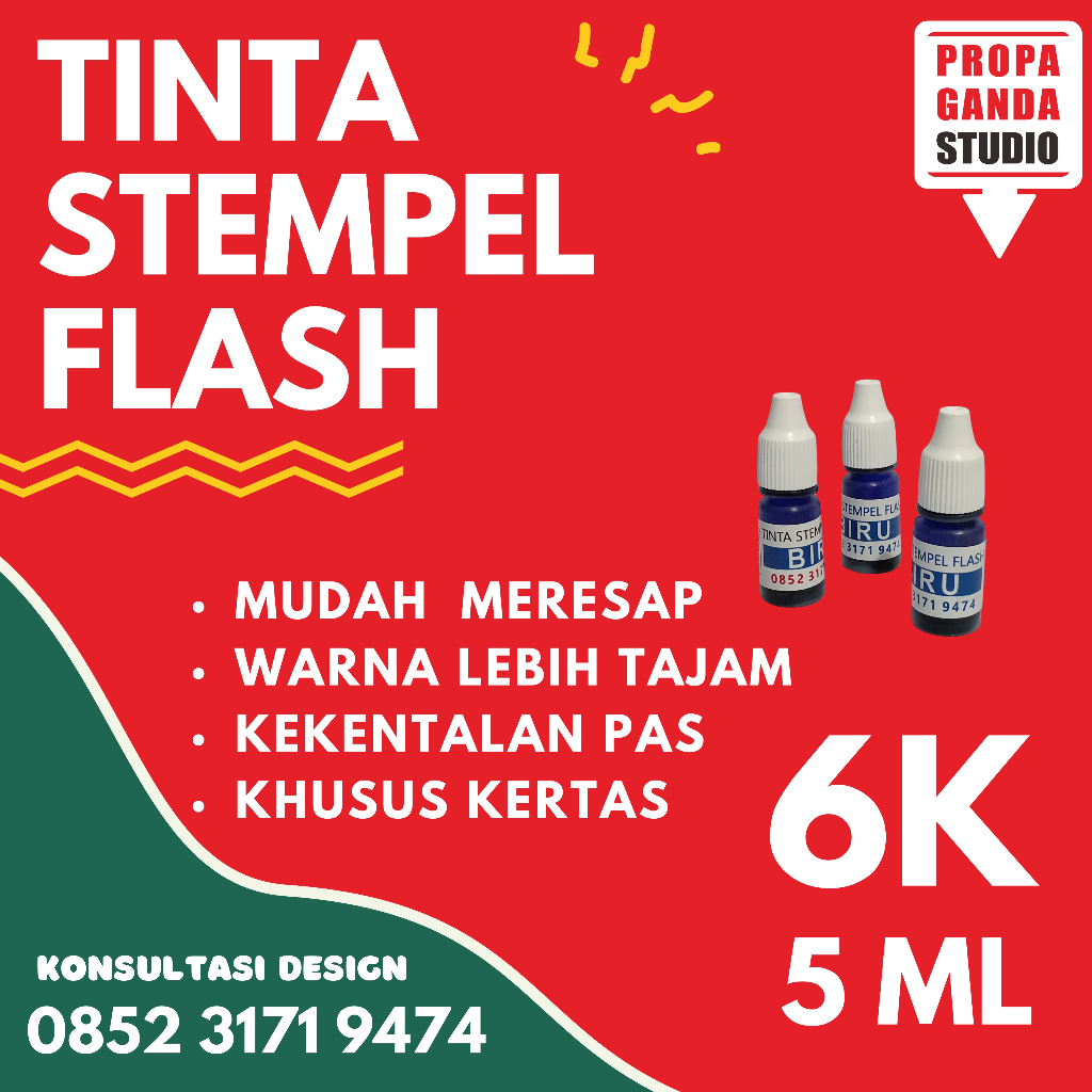 

TINTA STEMPEL FLASH