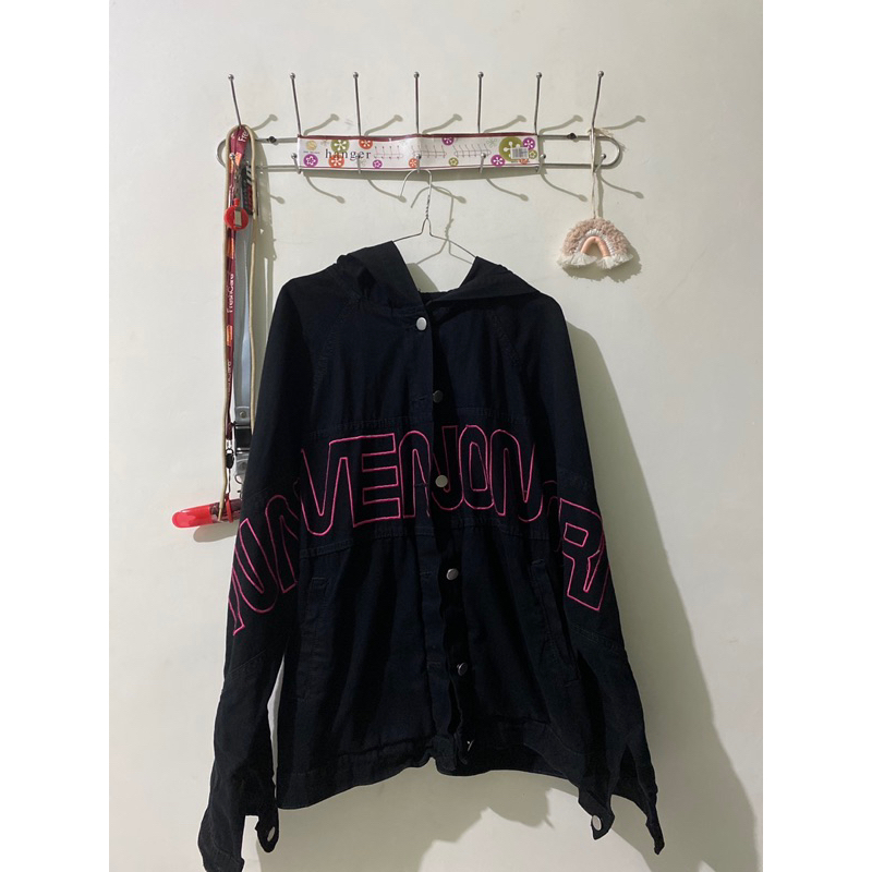 (PRELOVED)AMR Original - LCL Venom Hoodie 2206 - Jaket Jeans Denim Jacket