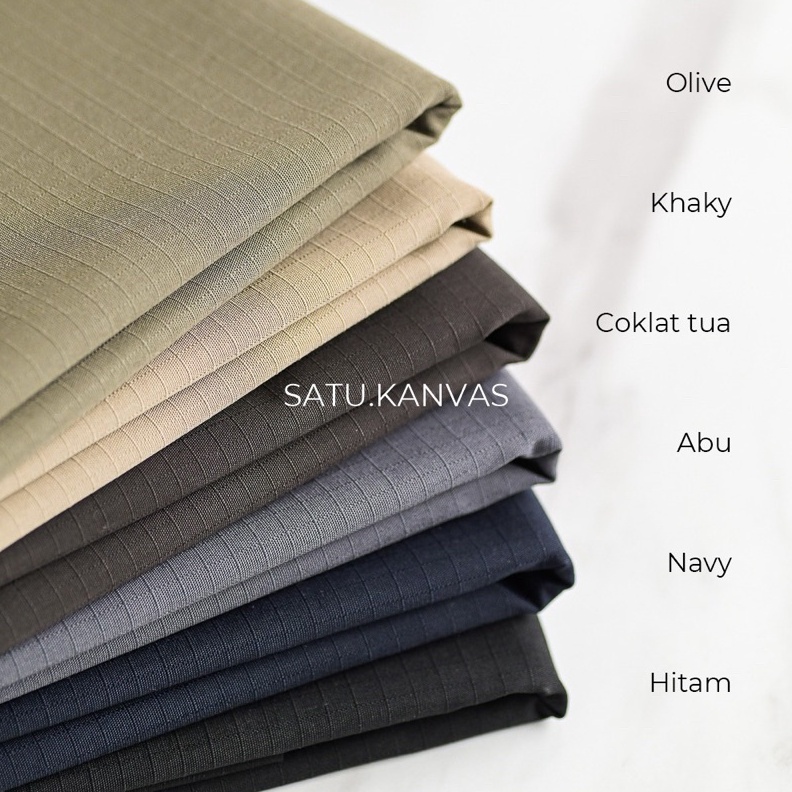 Kain RIPSTOP bahan kain RIPSTOP kain RIPSTOK PER SETENGAH METER PANJANG
