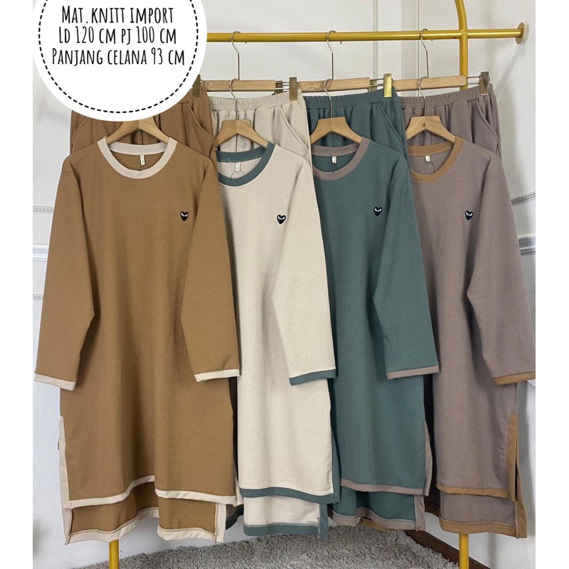 ONESET KNITT IMPORT WANITA