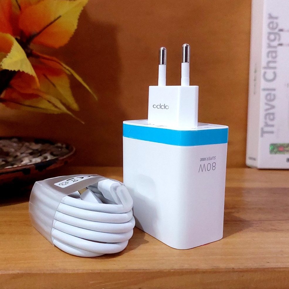 Casan Oppo 80 Watt / Chargeran HP Oppo 80 Watt. [FAST CHARGING AKTIF] VCB8JAEH