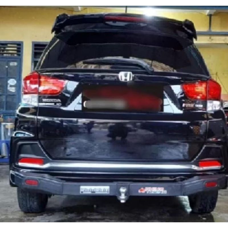 Tanduk belakang Towing Bar Bumper Honda Mobilio BRV Rhino Guard Besi