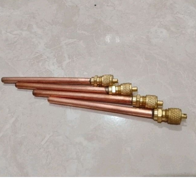 Pentil pengisian freon kulkas ukuran pipa 3/16