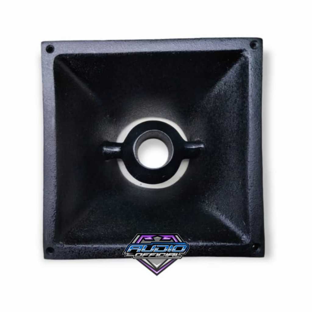 Horn Midel RUDAL Bolong 8'' / Corong Midle Balap 8in Untuk Speaker Mid 8 inch Bahan Cor Fiber Resin