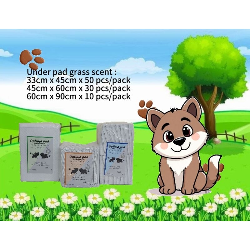 Grass Scent Under Pad