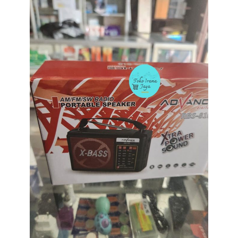 radio advance/radio jaman dulu/radio pemutar kaset murah
