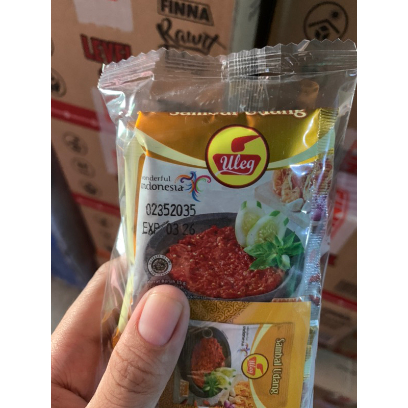 

10 pcs SAMBEL ULEG UDANG FINNA FOOD
