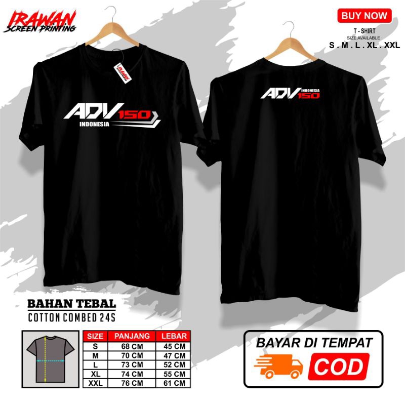 KAOS PRIA WANITA / T-SHIRT / DISTRO / KATUN / DEWASA / COMBED / SABLON / BAJU / COTTON COMBED / MOTI