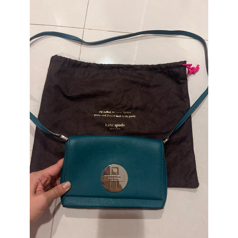 preloved tas slempang kate spade wanita