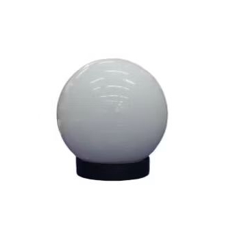 Kap Lampu Taman 15cm Warna Putih Susu - Pioline