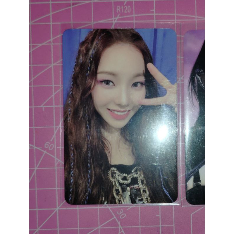 WTS PHOTOCARD OFFICIAL AESPA karina black mamba era