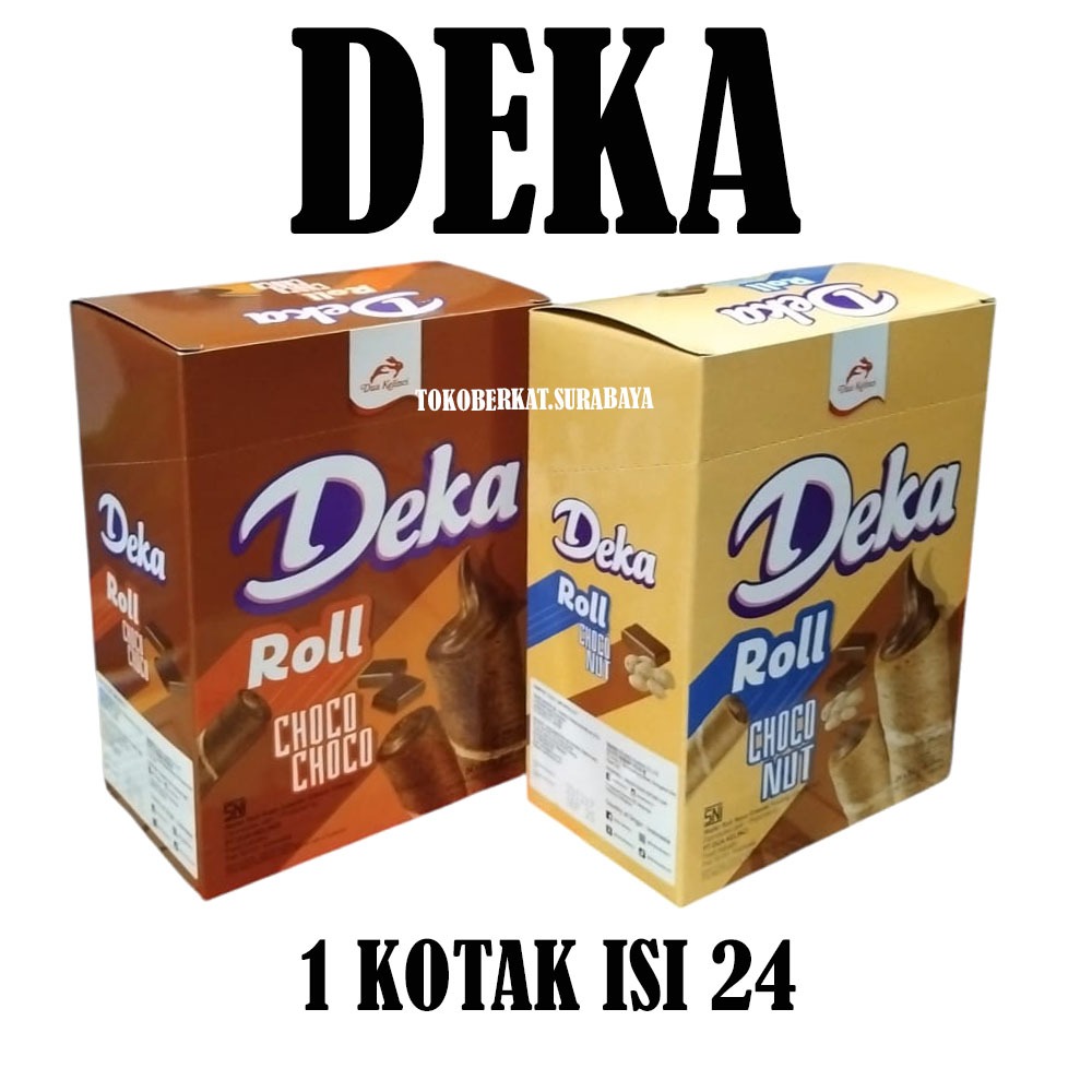 

DEKA WAFER ROLL KOTAK ISI 24