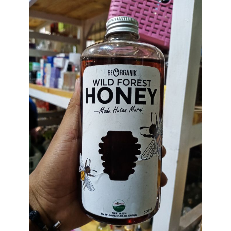 

Madu Hutan Beorganik 500ml fresh segel(730gr) Natural Raw Forest Honey Asli 100%