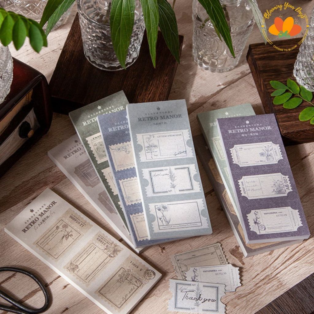 

50lembar vintage memo kertas Koran Gaya Vintage Untuk Dekorasi Scrapbooking catatan Mini Untuk Dekorasi Scrapbook / Album Foto