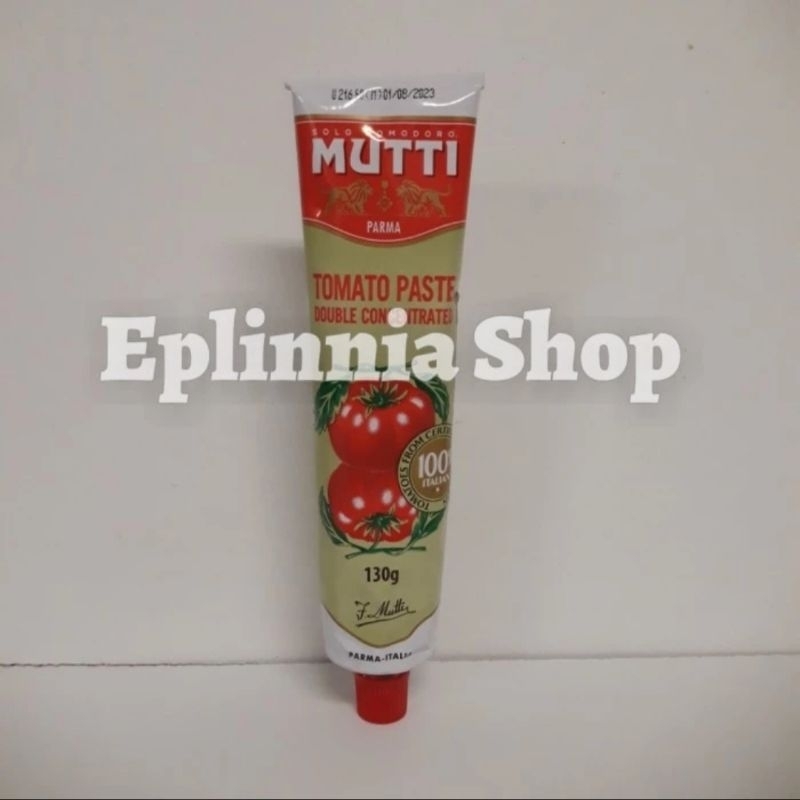 

Mutti Tomato Paste Double Concentrated 130 gr - Pasta Tomat