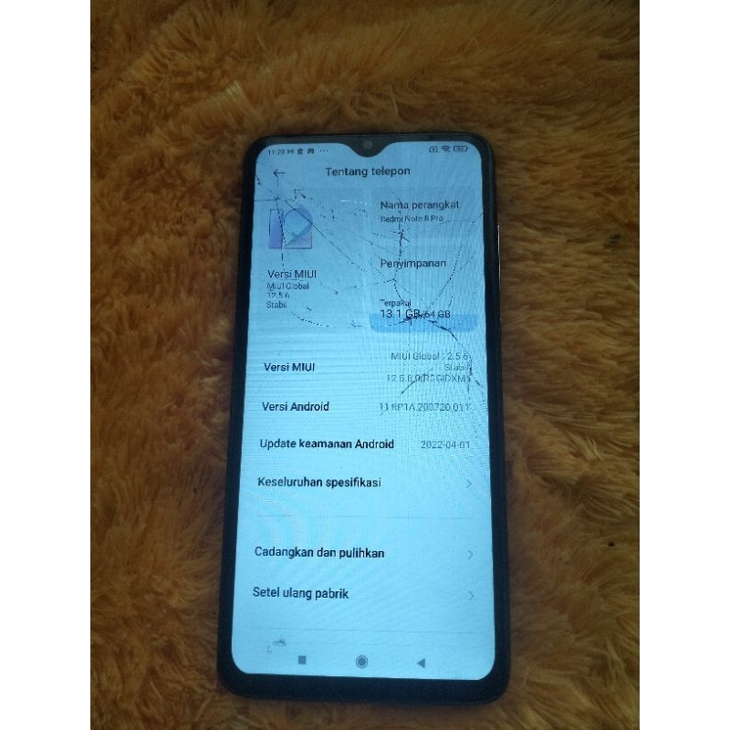 lcd toucscreen redmi note 8 pro copotan