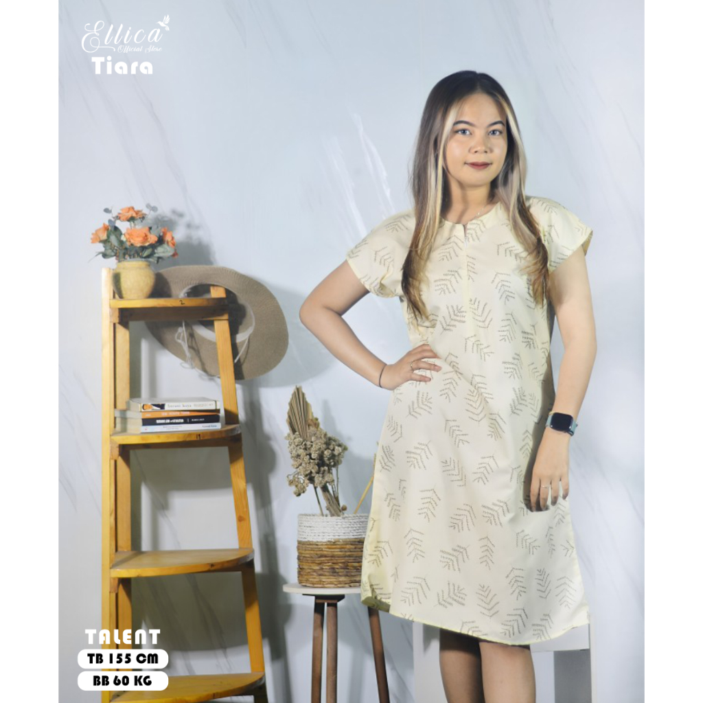 Daster Pendek Selutut Daster Busui Resleting Daster Lowo Pendek