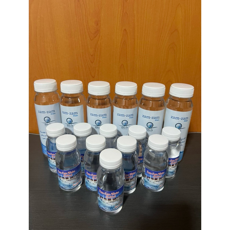 

Air Zamzam Murni 100% Original dalam kemasan 80ML dan 250 ML