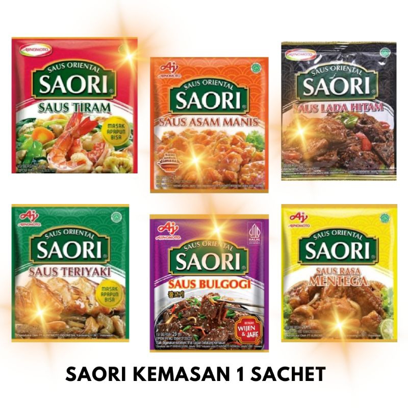 

Saori Saus 1 Sachet