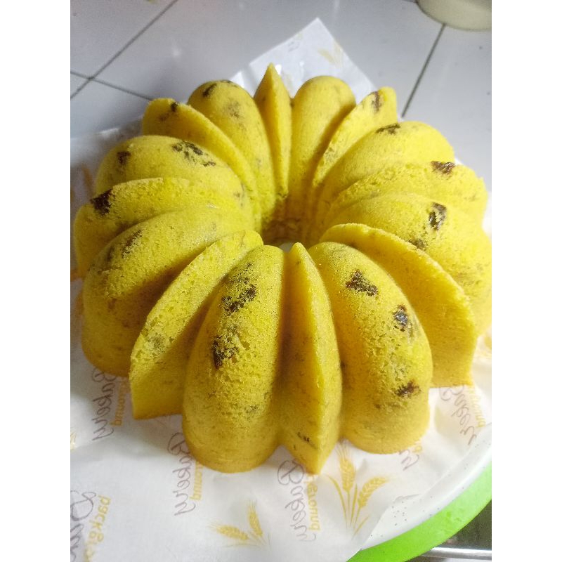 

bolu pisang kismis panggang