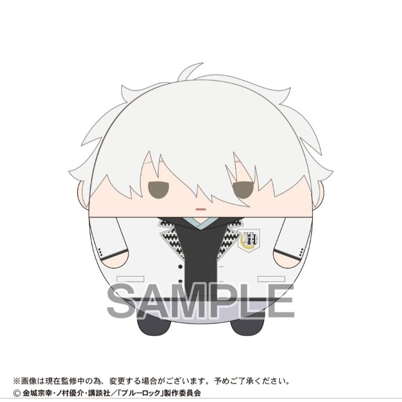 Fuwa Nagi Seishiro Fuwakororin s size Official Plush - Fuwa Blue Lock Movie Episode Nagi Edition - M