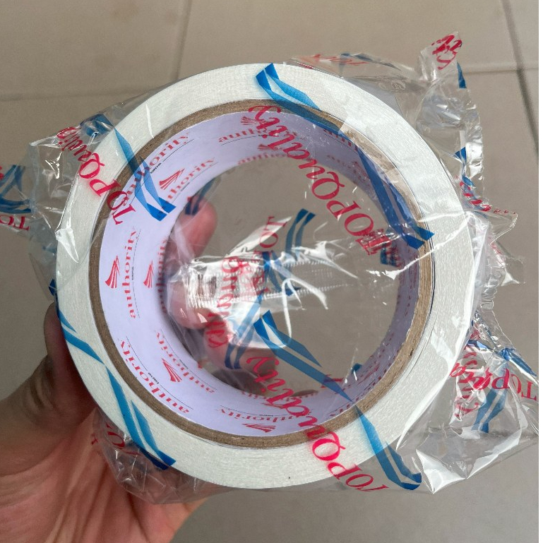 

Lakban Tape Isolasi Double Tape Packing 12mm - 2 mm - 48mm x 15Y lakban Murah - isolasi - Doubletape