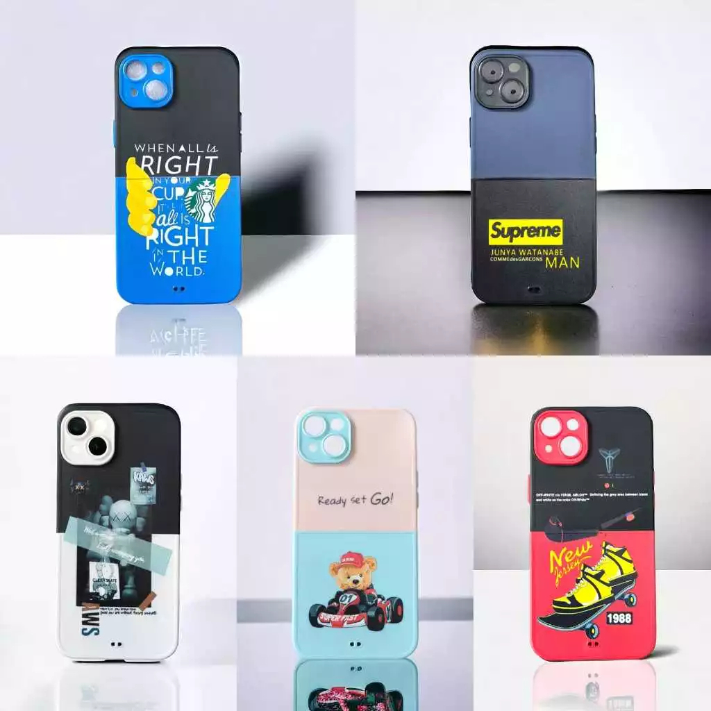 [ XIAOMI REDMI A1 / A2 / 9A / 10C / 10 4G ] PREMIUM CASE GRADIENT CORAK FILA SUPREME KAWS HARDCASE S