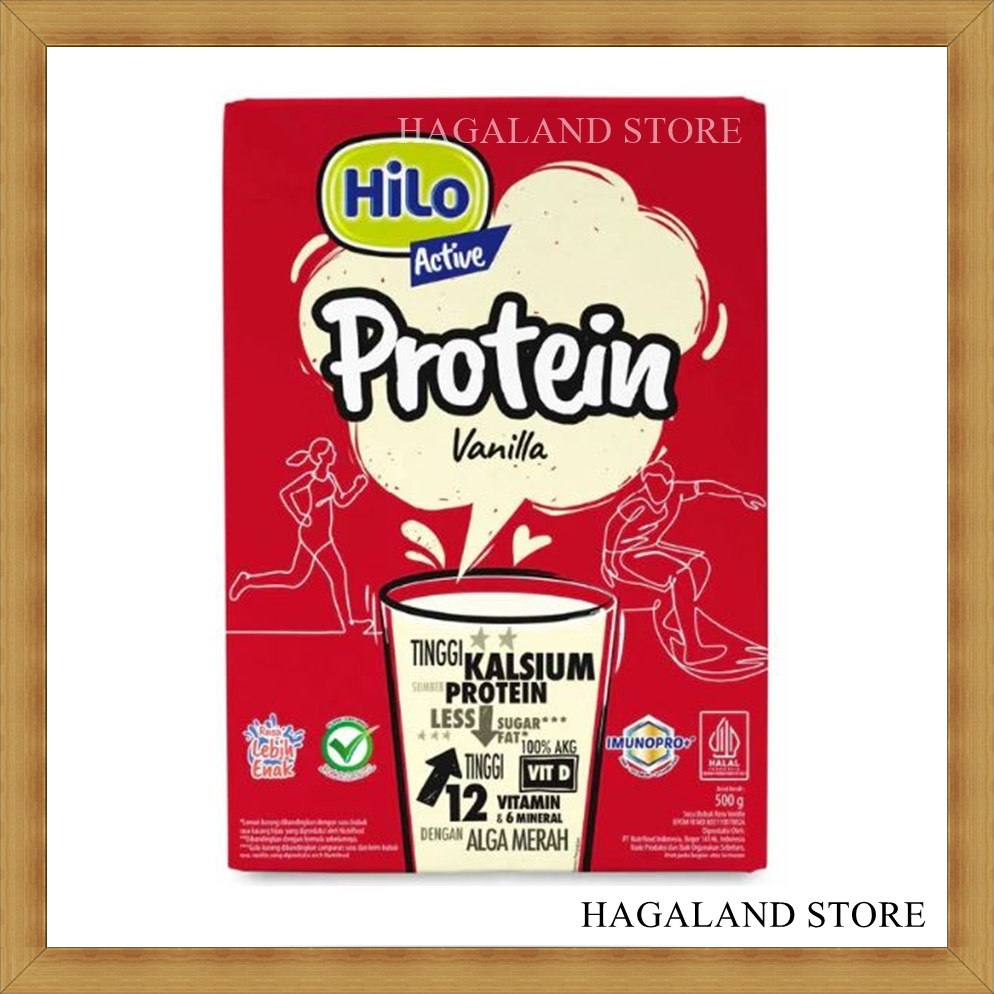 

Hilo Active Protein Vanila Vanilla 500 gram