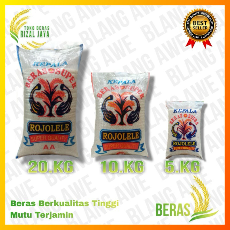 

Beras Rojolele Super Quality 5kg 10kg 20kg