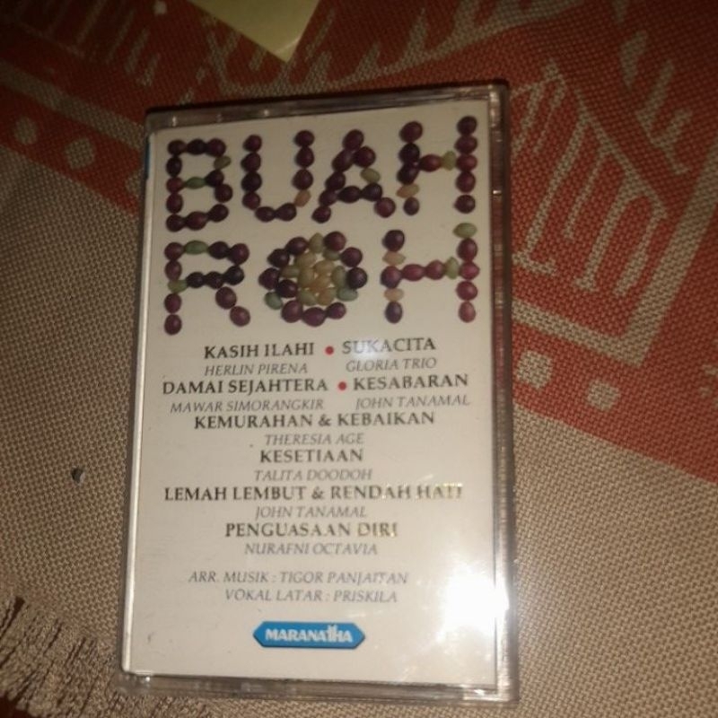 kaset pita rohani buah roh (K636)