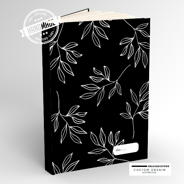 

Notebook Custome NAMA HardCover ukuran A5/ jurnal diary Custome/ Buku Catatan Custome/ BUKU TULIS