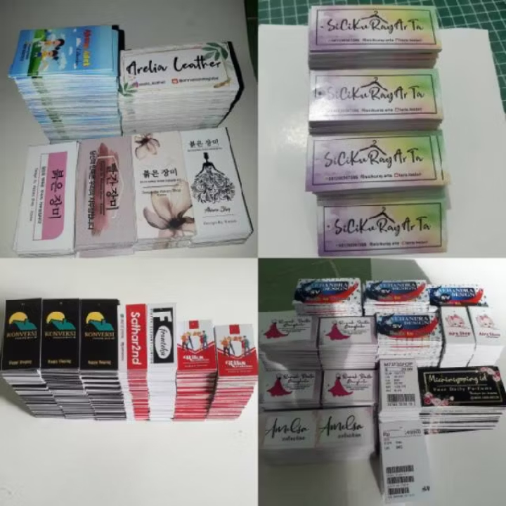 

label pakaian gantung/label gantung