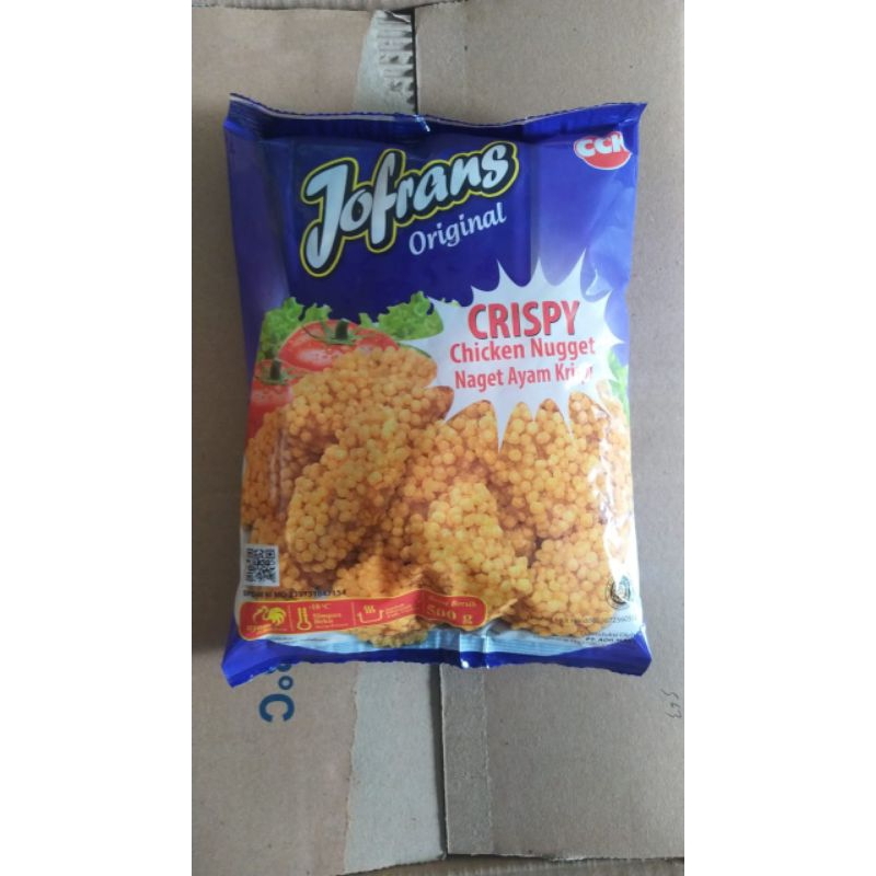 

JOFRANS CRISPY CHICKEN NUGGET 500GR