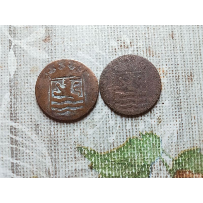 total 2 keping voc zeeland 1790.