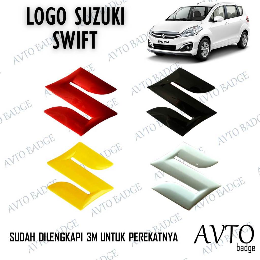 Emblem Logo Suzuki Swift Depan Belakang - AVTO BADGE