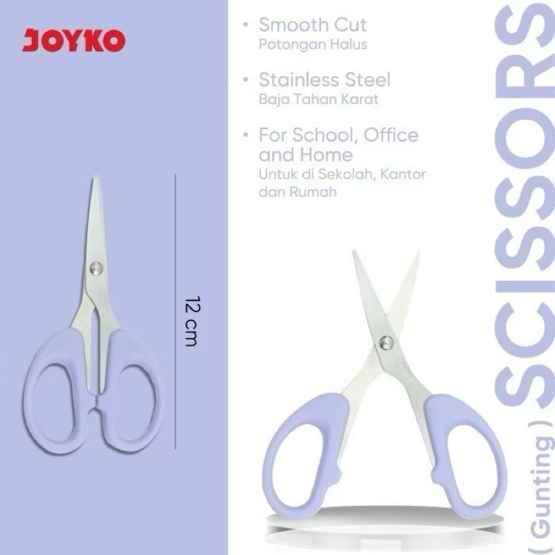 

gunting joyko kecil warna pastel