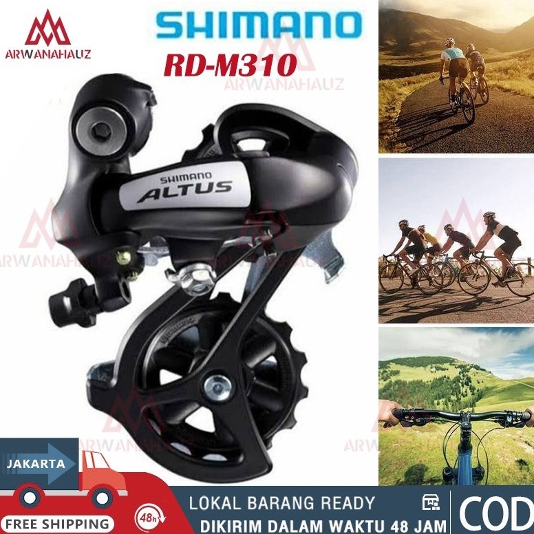 Terbaru Shimano RD Sepeda 7 8 9 Speed Transmisi Gear Gigi Belakang Sepedah Lipat Mtb M31  RD Shimano