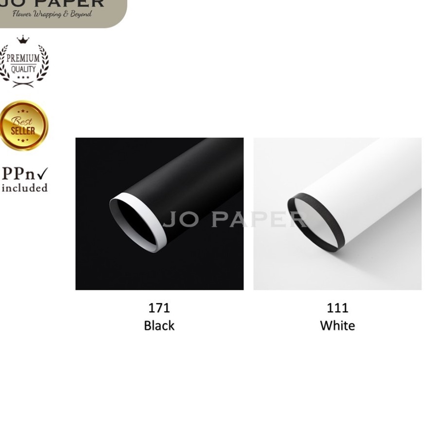 

Banyak Dibeli 2 LEMBAR Flower Wrapping Paper List Monochrome Monokrom Kertas Buket Bunga Cellophane Florist