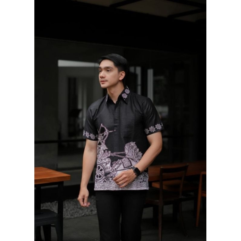 KEMEJA BATIK WAYANG KEMEJA BATIK PRIA BATIK KEKINIAN KEMEJA PRIA KEMEJA BATIK PREMIUM