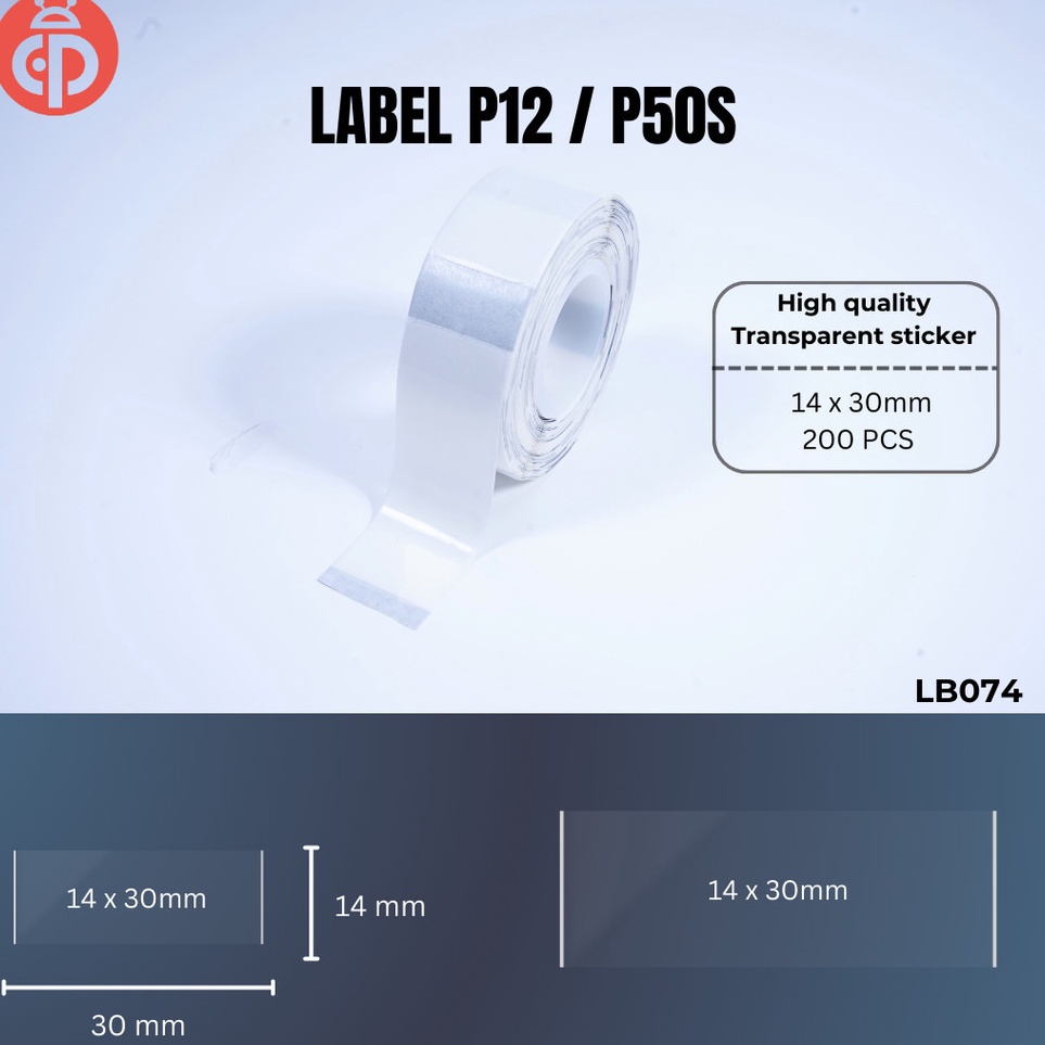 

Update Terpopuler Kertas Termal Stiker High Quality Karakter Motif Transparent Printer Label Marklife P12 P5S