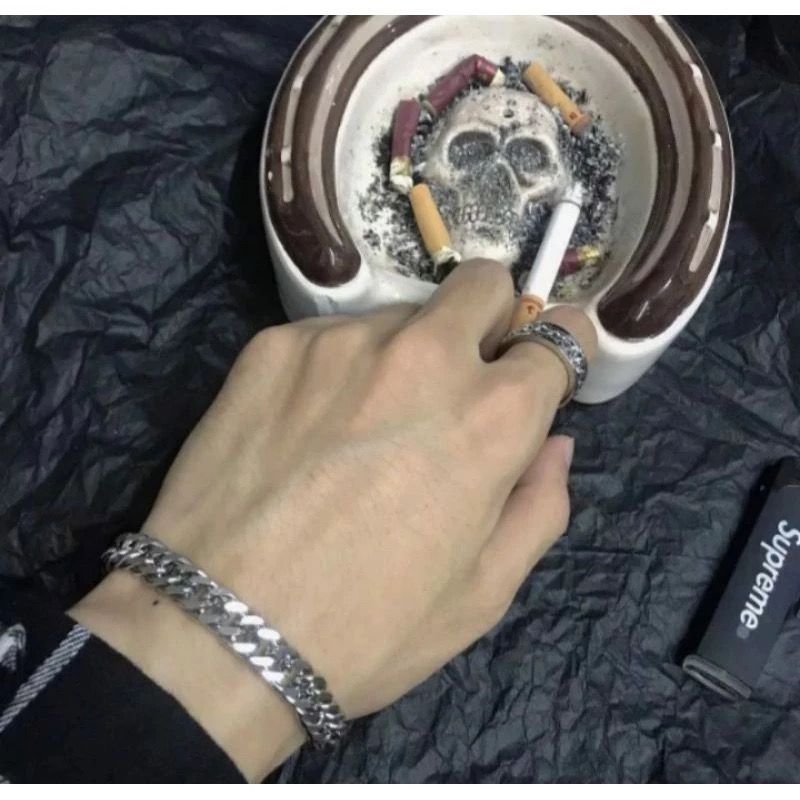 GELANG TITANIUM COWOK|Gelang Titanium PRIA DAN WANITA Dewasa anti karat  |anti luntur |gelang rantai