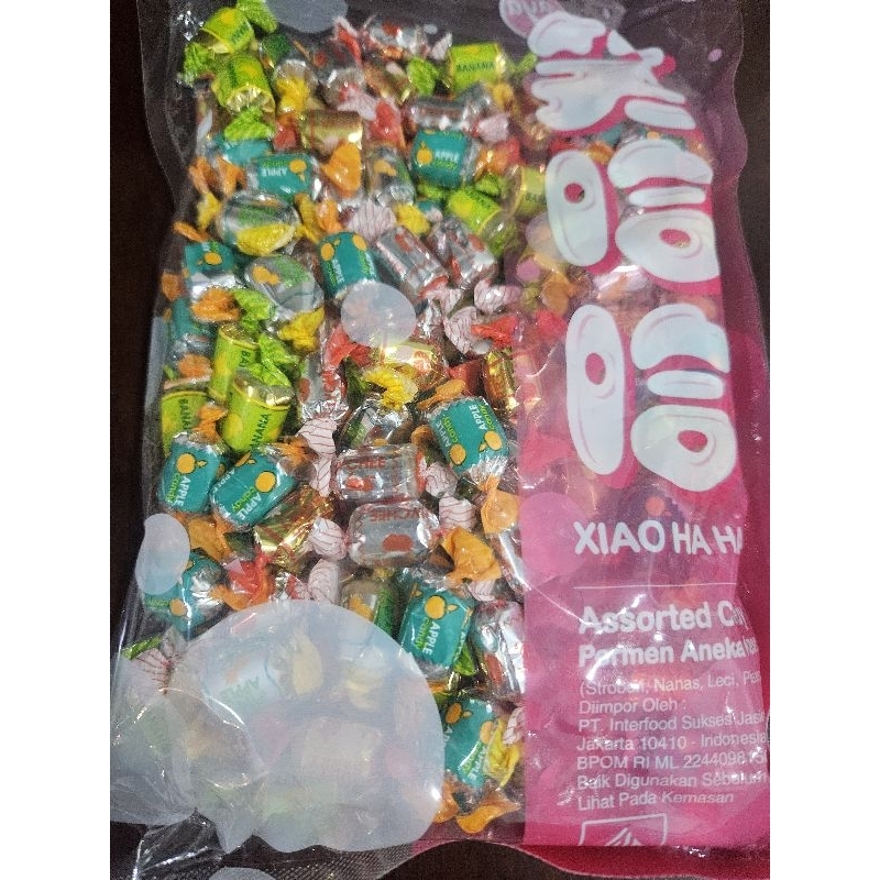 

Permen Naraya Xiao Ha Ha xiao haha Permen mini Permen Kecil Rasa Buah 500GR