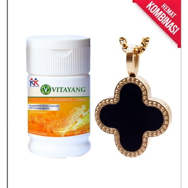 Kalung KK Liforce Rose Gold kesehatan antiradiasi original