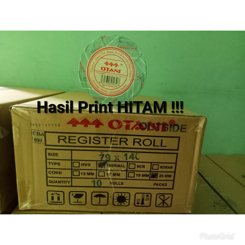 

MRH1 Kertas Struk Atm Perdus 79x140 Merk Otani