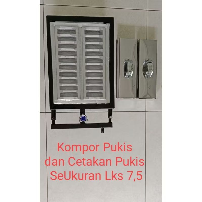 Kompor Pukis dan Cetakan Pukis SeUkuran Lks 7,5