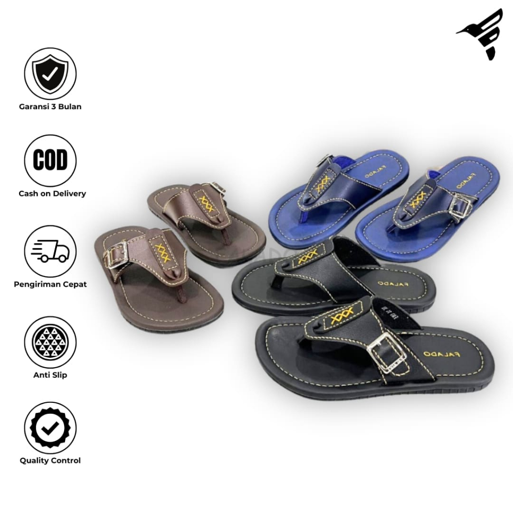 Falado - Zidan Sandal Flat Anak Laki laki