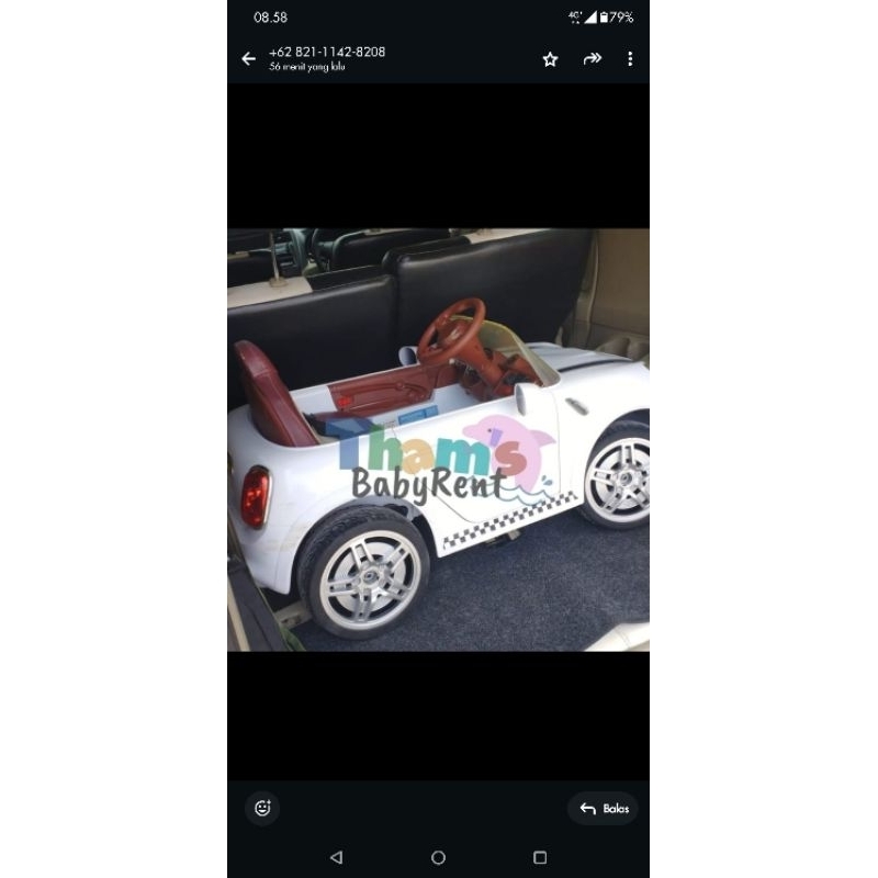 Mobil Aki Mainan Second