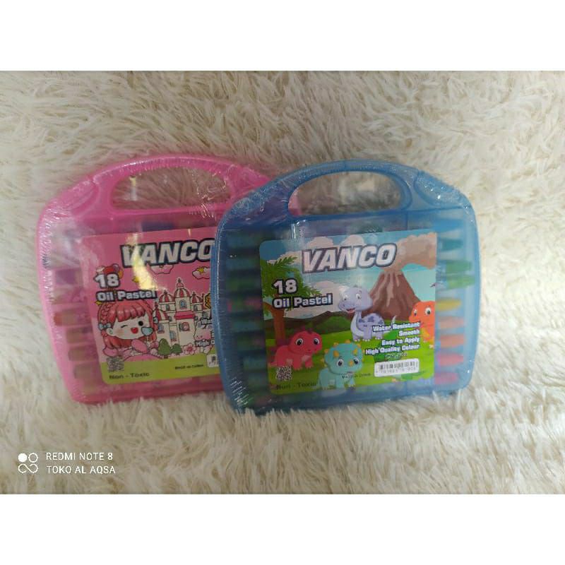 

crayon vanco 18 warna &24 warna