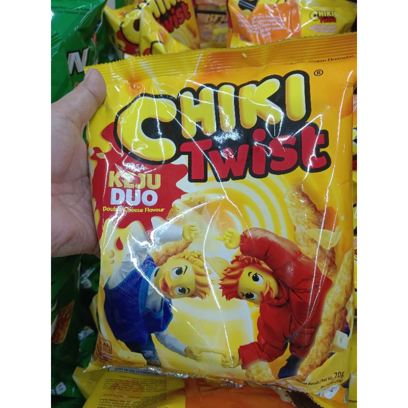 

chiki twist double cheese 70 gr