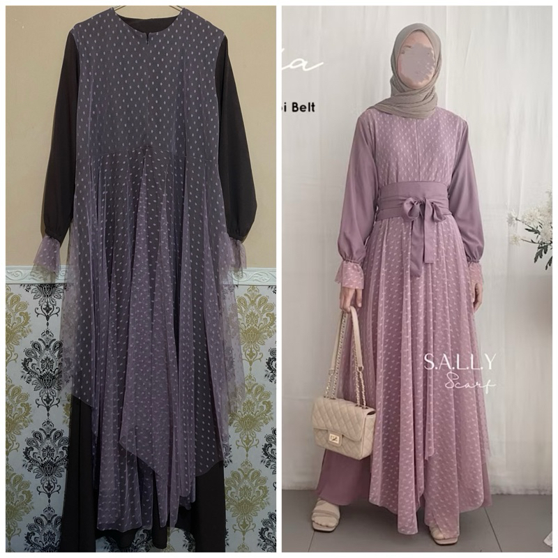 sally scarf dress